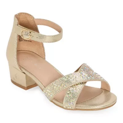 Christie & Jill Big Girls Hope Strap Sandals