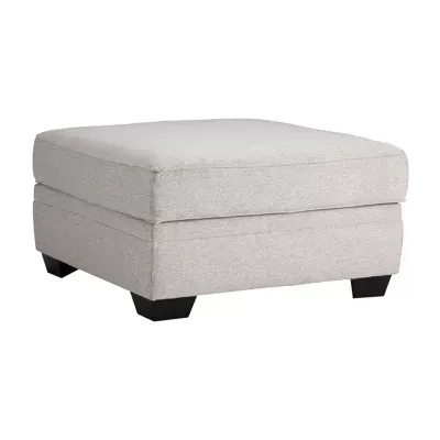 Signature Design by Ashley® Benchcraft® Dellara Ottoman With Storage