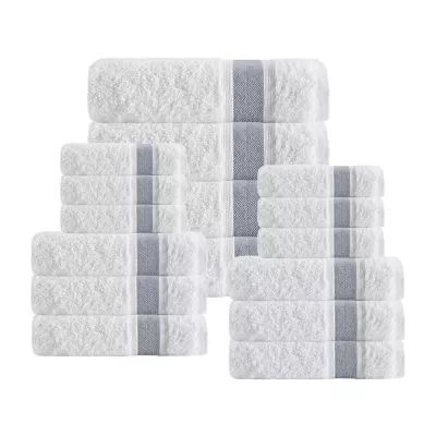 Enchante Home Unique 16-pc. Quick Dry Bath Towel Set