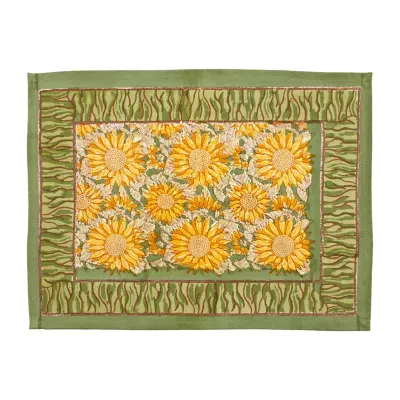 Couleur Nature Sunflower 6-pc. Placemats