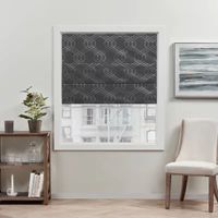 Exclusive Home Curtains Prague Trellis Cordless Blackout Roman Shade