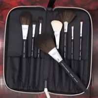 Omnia Brushes Pro 9pc Travel Makeup Brush Set