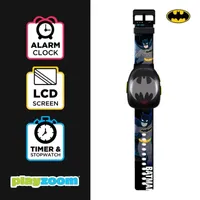 Itouch DC Comics Unisex Black Smart Watch 800267m-42-F02