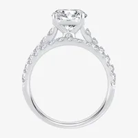 (H-I / SI1-SI2) Signature By Modern Bride Womens 2 1/2 CT. TW. Lab Grown White Diamond 14K Gold Round Bridal Set