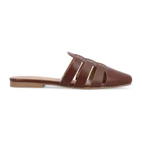 Journee Collection Womens Jazybell Square Toe Mules