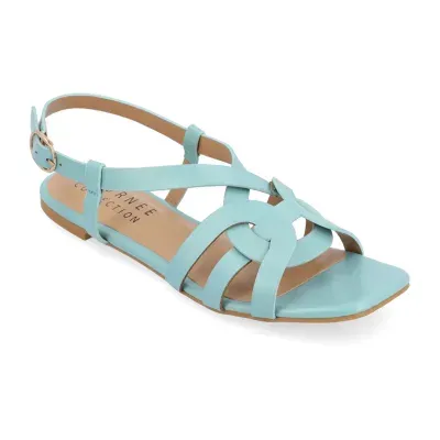 Journee Collection Womens Alorra Flat Sandals