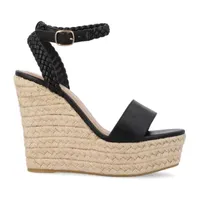 Journee Collection Womens Andiah Wedge Sandals