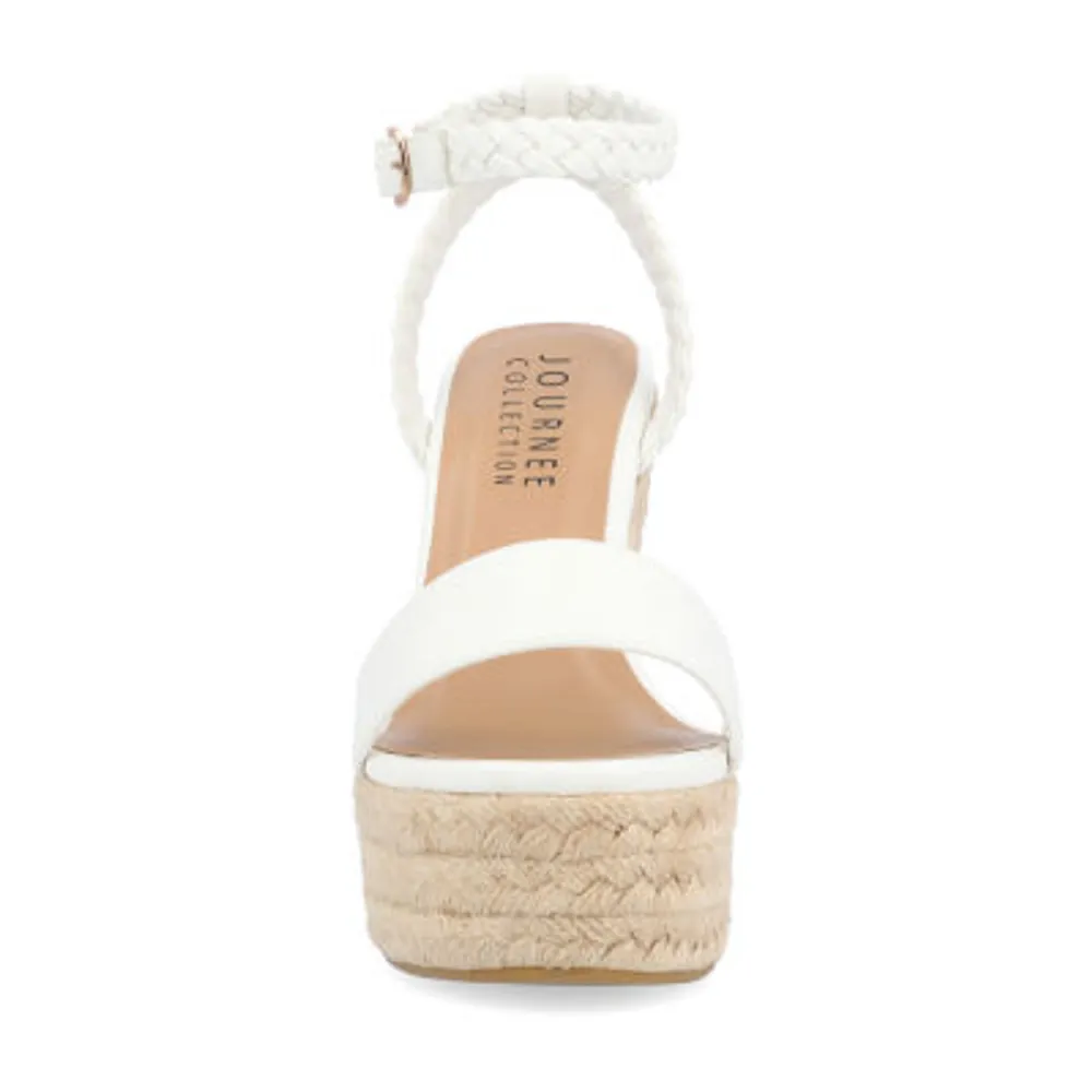 Journee Collection Womens Andiah Wedge Sandals