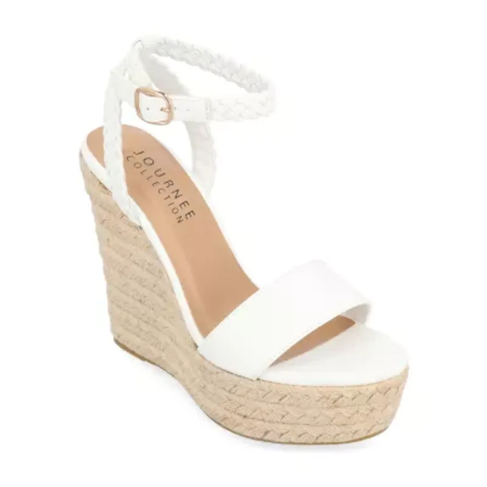 Journee Collection Womens Andiah Wedge Sandals