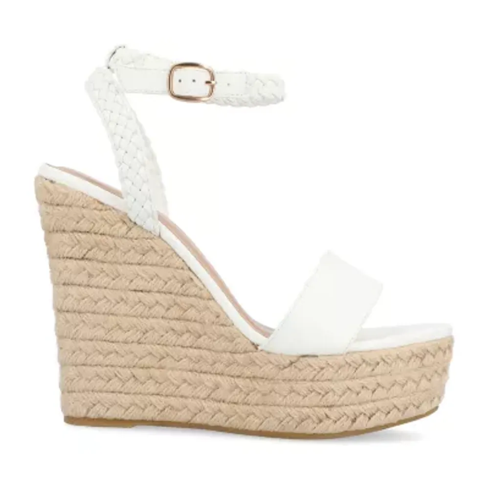 Journee Collection Womens Andiah Wedge Sandals