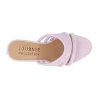 Journee Collection Womens Cynthie Wedge Sandals