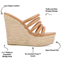 Journee Collection Womens Cynthie Wedge Sandals