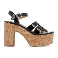 Journee Collection Womens Jania Heeled Sandals