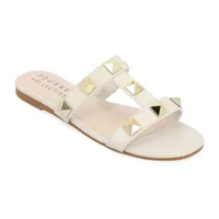 Journee Collection Womens Kendall T-Strap Flat Sandals