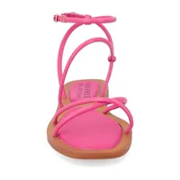 Journee Collection Womens Farron Ankle Strap Flat Sandals