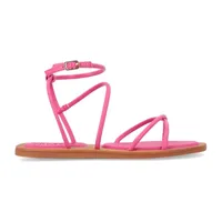 Journee Collection Womens Farron Ankle Strap Flat Sandals