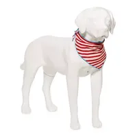 Paw & Tail Striped Dog Bowtie Bandana Set