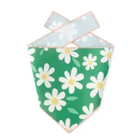 Paw & Tail Floral Dog Bandana Bow Set