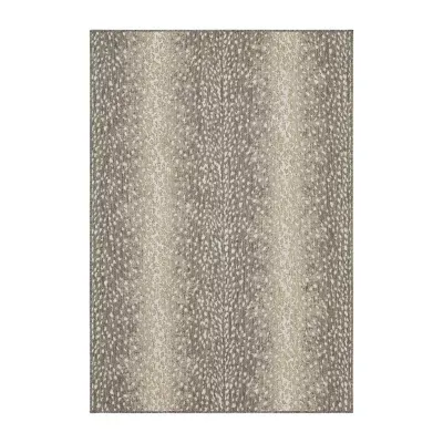 Mohawk Home Antelope Print Flatweave Indoor Outdoor Rectangular Area Rug