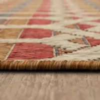 Mohawk Home Cabana Geo Flatweave Indoor Outdoor Rectangular Area Rug