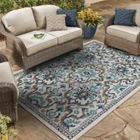 Mohawk Home Coastal Desire Flatweave Indoor Outdoor Rectangular Area Rug