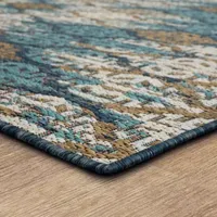 Mohawk Home Paradise Grove Flatweave Indoor Outdoor Rectangular Area Rug