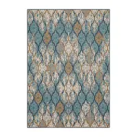 Mohawk Home Paradise Grove Flatweave Indoor Outdoor Rectangular Area Rug