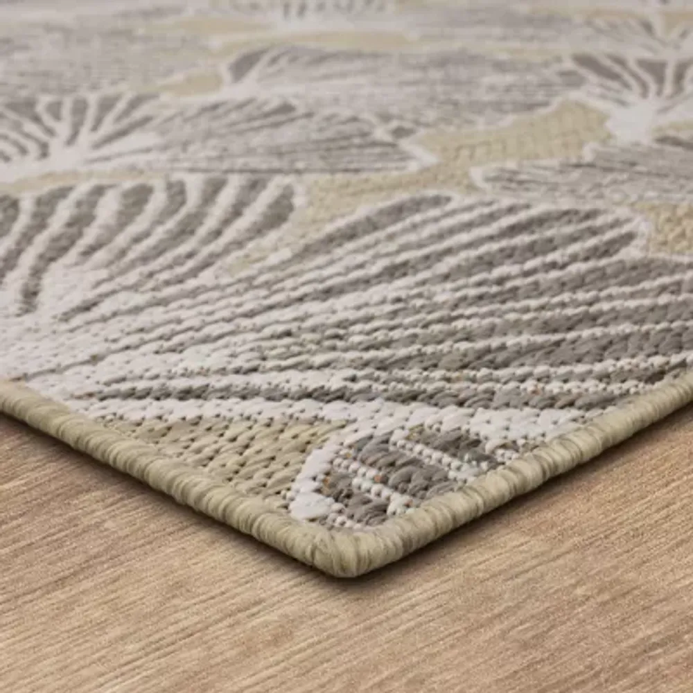 Mohawk Home Treasured Garden Flatweave Indoor Outdoor Rectangular Area Rug