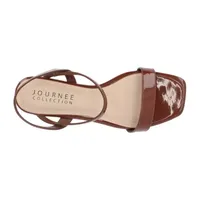 Journee Collection Womens Karren Slingback Strap Flat Sandals