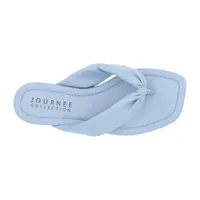 Journee Collection Womens Kyleen Flat Sandals