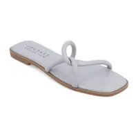 Journee Collection Womens Lauda Flat Sandals