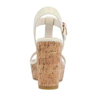 Journee Collection Womens Matildaa Wedge Sandals