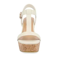Journee Collection Womens Matildaa Wedge Sandals