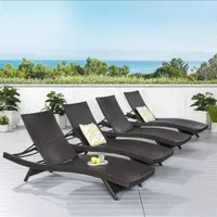 4-pc. Patio Lounge Chair