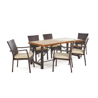 7-pc. Patio Dining Set Weather Resistant