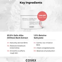 Cosrx One Step Original Clear Pad Exfoliators