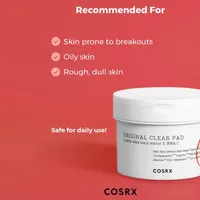 Cosrx One Step Original Clear Pad Exfoliators