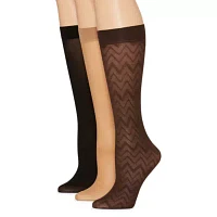 Mixit 3 Pair Trouser Socks Womens