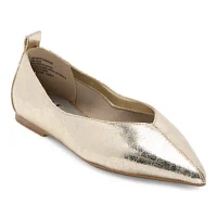 Worthington Womens Vivianne Pointed Toe Ballet Flats