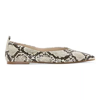 Worthington Womens Vivianne Pointed Toe Ballet Flats