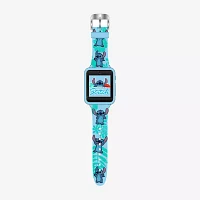 Disney Collection Lilo & Stitch Girls Multi-Function Blue Smart Watch Las4029jc