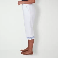 Alfred Dunner Summer Breeze Mid Rise Capris