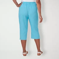 Alfred Dunner Summer Breeze Mid Rise Capris