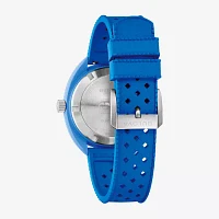 Bulova Unisex Adult Blue Strap Watch 98b445