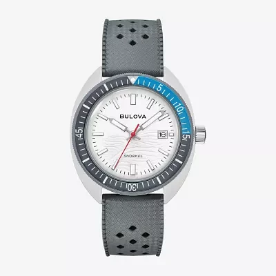 Bulova Unisex Adult Gray Strap Watch 98b449