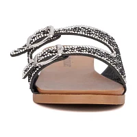 Olivia Miller Womens Lavinia Slide Sandals