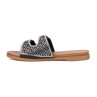 Olivia Miller Womens Lavinia Slide Sandals