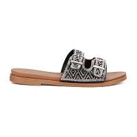 Olivia Miller Womens Lavinia Slide Sandals