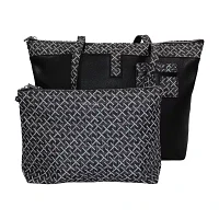 Tahari Commuter Multi Compartment Tote Bag