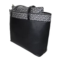 Tahari Commuter Multi Compartment Tote Bag
